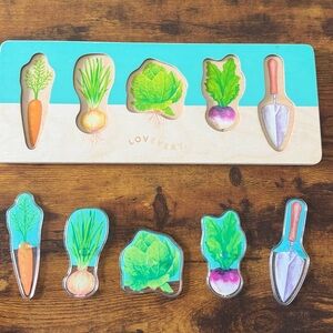 LOVEVERY Community Garden Puzzle perfect condition!